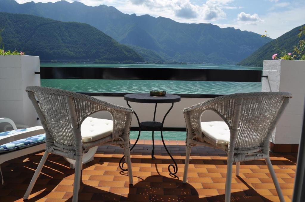 Hotel Garni Battello Мелиде Экстерьер фото