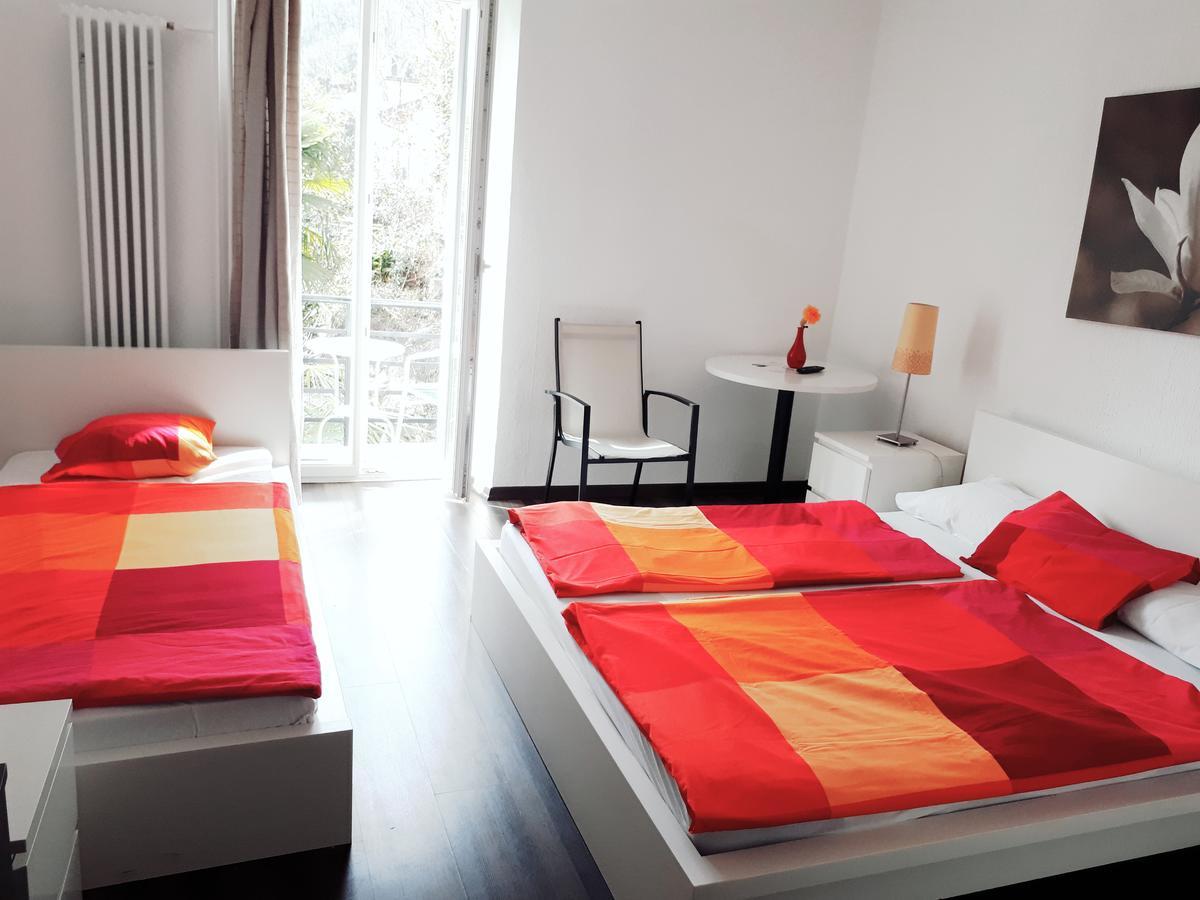 Hotel Garni Battello Мелиде Экстерьер фото