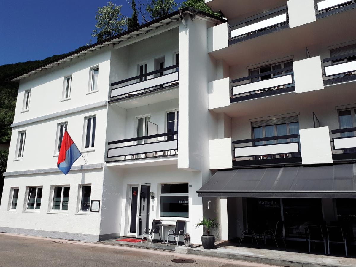 Hotel Garni Battello Мелиде Экстерьер фото